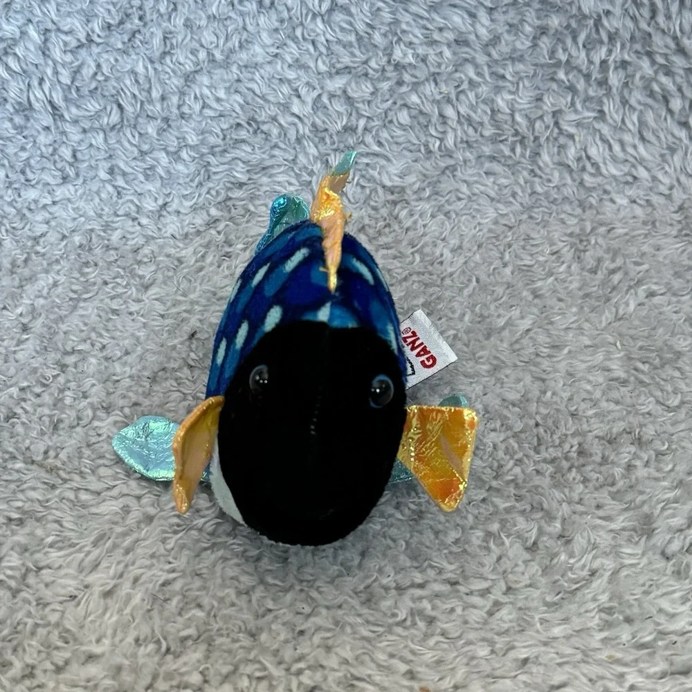 Ganz Lil Kinz Blue Triggerfish Plush 6